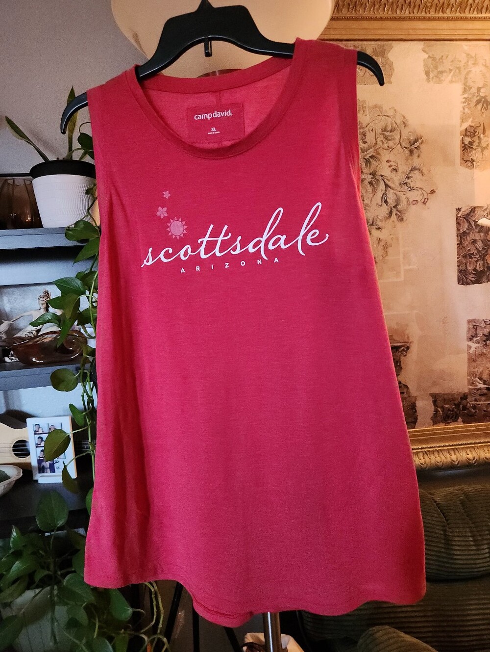 Camp David Scottsdale Arizona Tank Top Size XL
